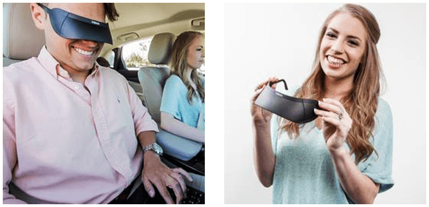 Offering Revolutionary Glasses That Prevent Motion Sickness While Traveling